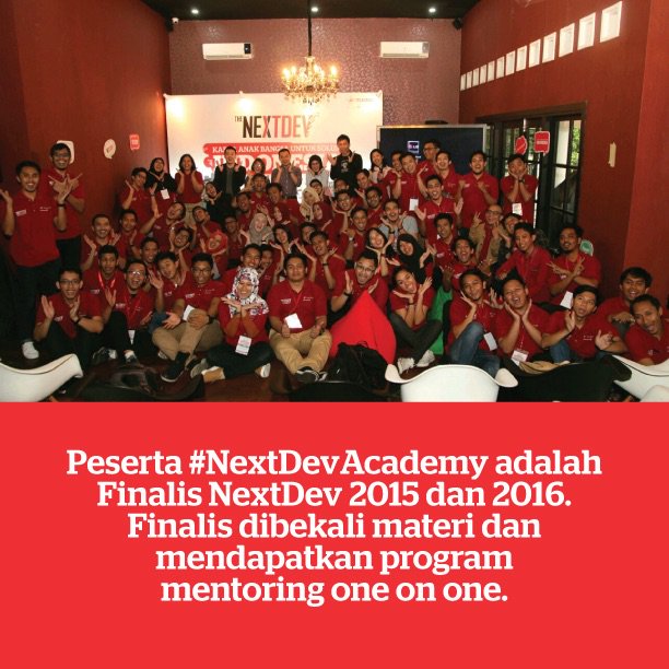 NextDev_id's tweet photo. Mau tahu bedanya #NextDev2016 sama #nextdev2017 ? cek gambar ya Generasi Muda. #thenextdev #startups https://t.co/soIVCRW9VA
