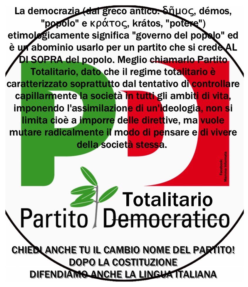 Ale_Ghisla's tweet photo. @matteorenzi @pdnetwork Questa non è una guerra solo contro i #vacciniobbligatori ma una vera e propria rivoluzione culturale #NONFINISCEQUI https://t.co/NilLOjM9KS
