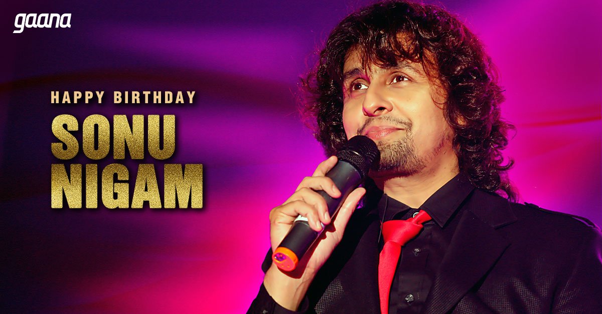 Happy Birthday to this legend with a golden voice! Play Sonu Nigam\s best hits, here:  
