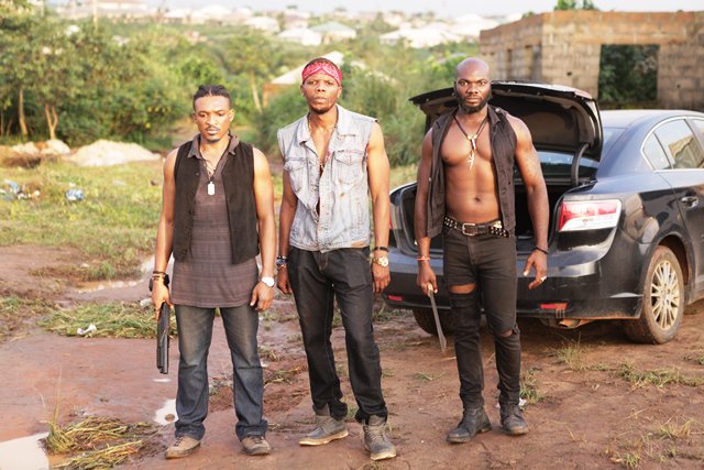 Uru Eke,Wole Ojo,Sambasa Nzeribe,Shawn Faqua star in hot new action flick ‘NO WAY OUT’