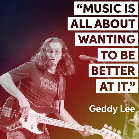 Happy 64th birthday to the always inspirational Geddy Lee! 