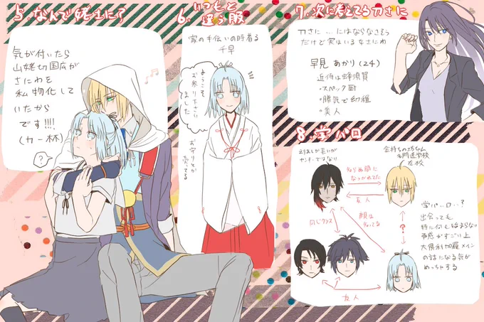 その②
飛ばした9番、特にないようなのでこれで終わりです。
反応くださった方ありがとうございました! 