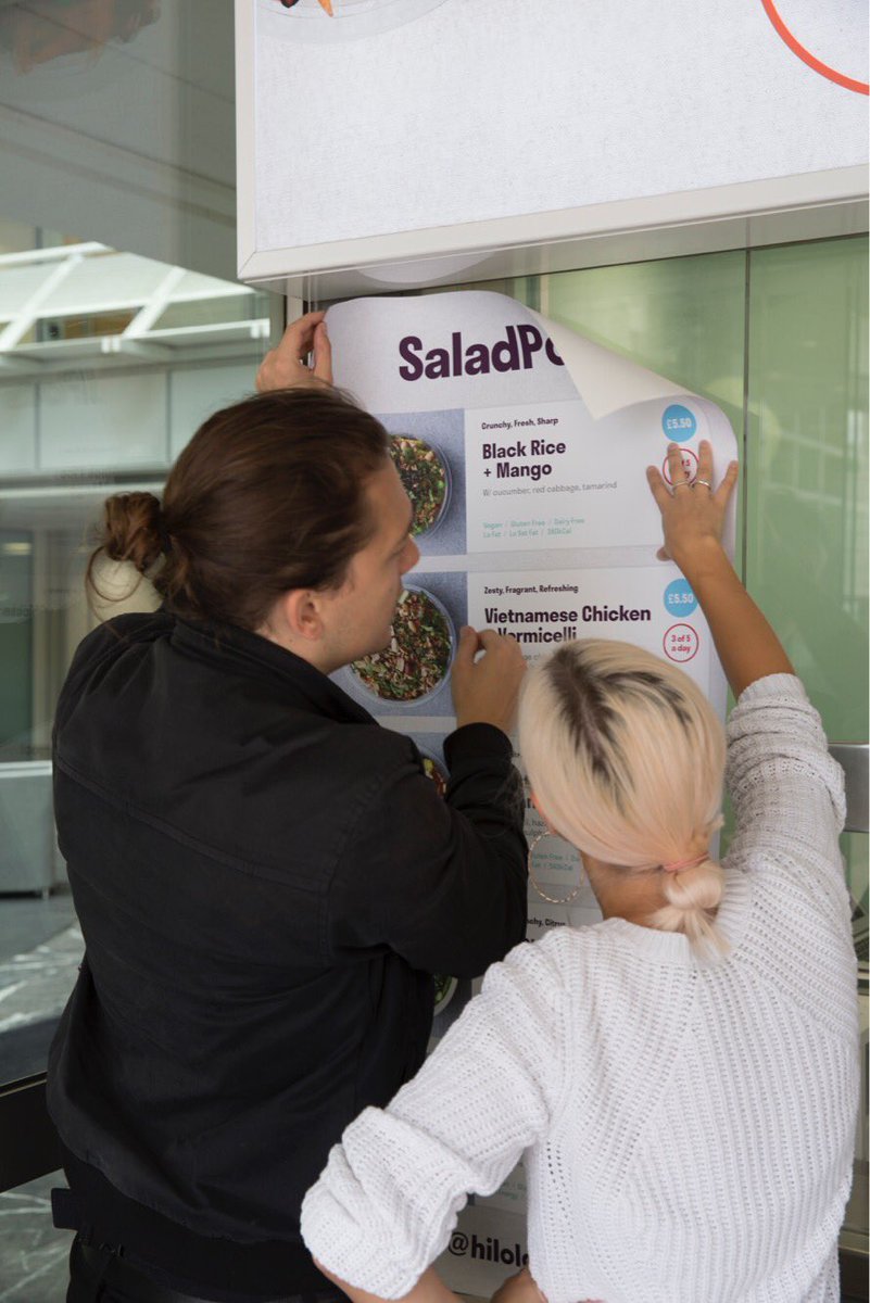 HiLoLondon's tweet photo. All hands on deck as shop signs go up. Big thanks to @Puck_Studio for teaching us the joys of vinyl (sadly not the audio kind) https://t.co/8y2Tf5aTiG