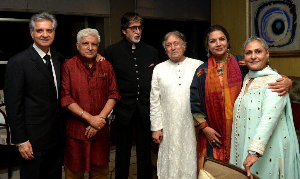 AzmiShabana's tweet image. At #Romesh Sharmas 70th birthday celebrations yesterday. Elegant understated private.. a good time was had by all