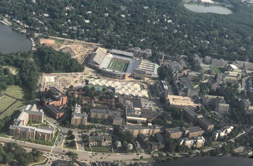 danabrahambc26's tweet photo. Cool aerial shot of BC.Lots of construction on lower campus#gobc https://t.co/KYJvRwN77U