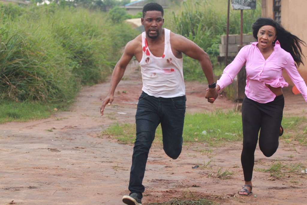 Uru Eke,Wole Ojo,Sambasa Nzeribe,Shawn Faqua star in hot new action flick ‘NO WAY OUT’