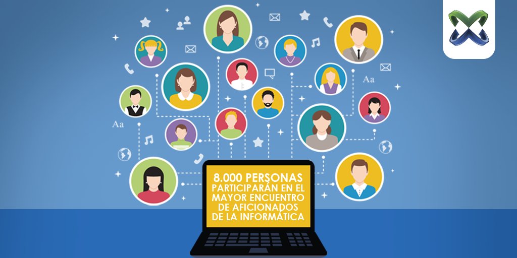 exodata_jbp's tweet photo. 8.000 personas participarán en el mayor encuentro de aficionados de la informática https://t.co/Ius8TQjwjm  #TeamExodata #diseño #tecnología https://t.co/vKkC6AVMJu