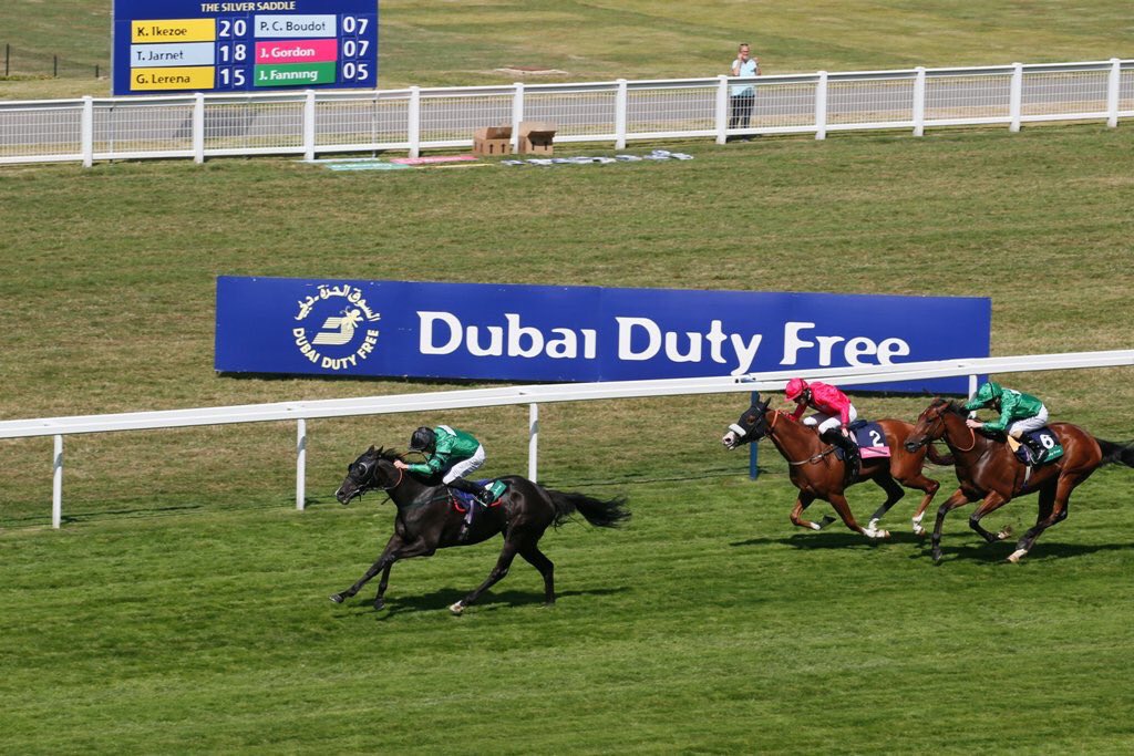 DDFRacing's tweet photo. Time is running out! FOLLOW &amp; RT for a chance to win 2 tickets to the Dubai Duty Free Shergar Cup @Ascot on Sat 12th Aug! #DDFShergarCup https://t.co/yH6jXlsisR