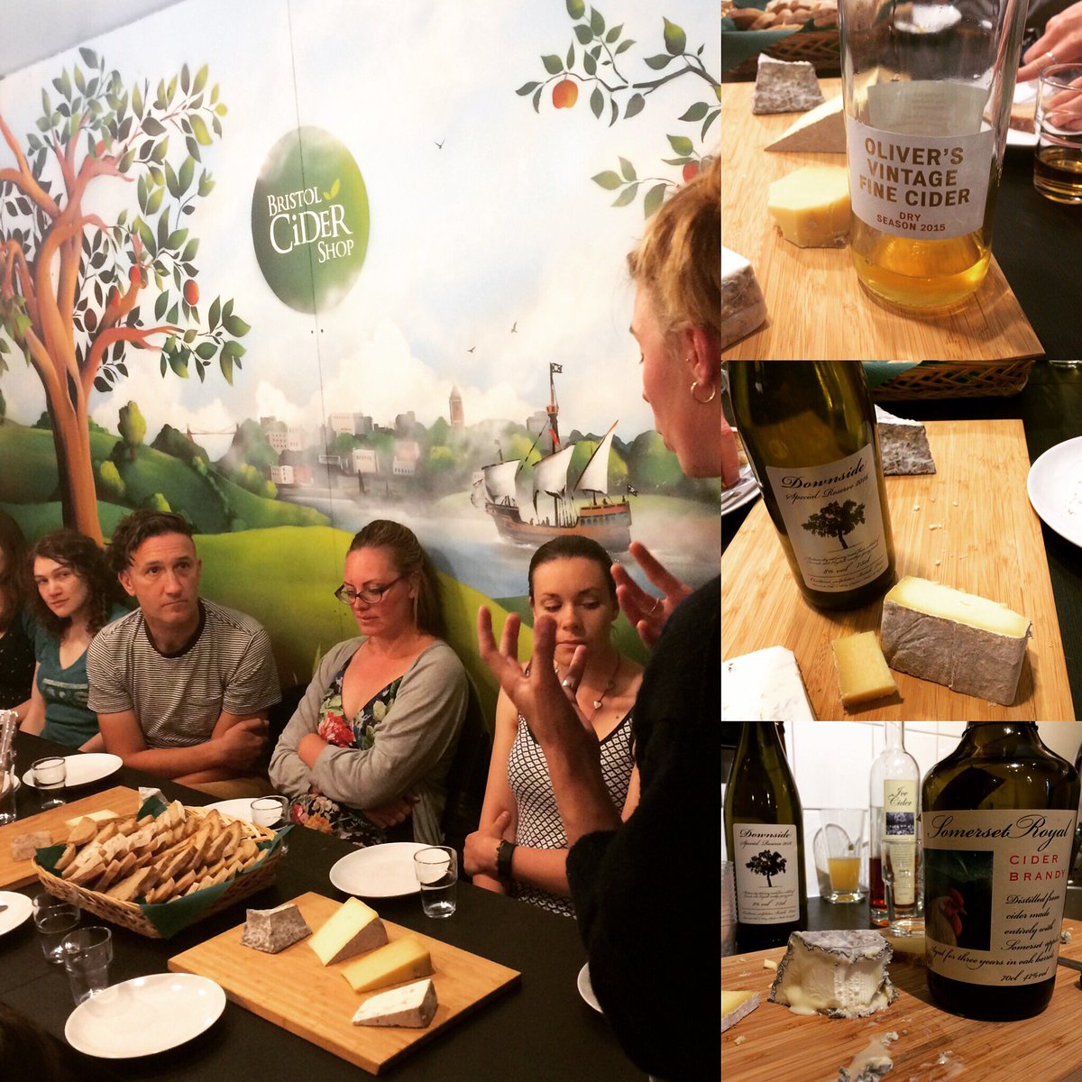 cidershop's tweet photo. Another fantastic #cider and #cheese tasting with @bristol_cheese ! Join us again on August 18th or October 6th for more delicious pairings! https://t.co/qsIEWoAxea