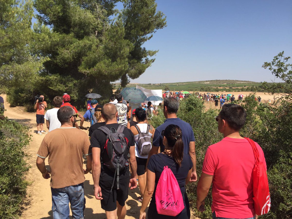 MarcosOrtuno's tweet photo. Esta mañana como un yeclano más, en defensa de nuestro monte Arabí #Yecla #SalvemosElArabí https://t.co/aHJkXgs6n6