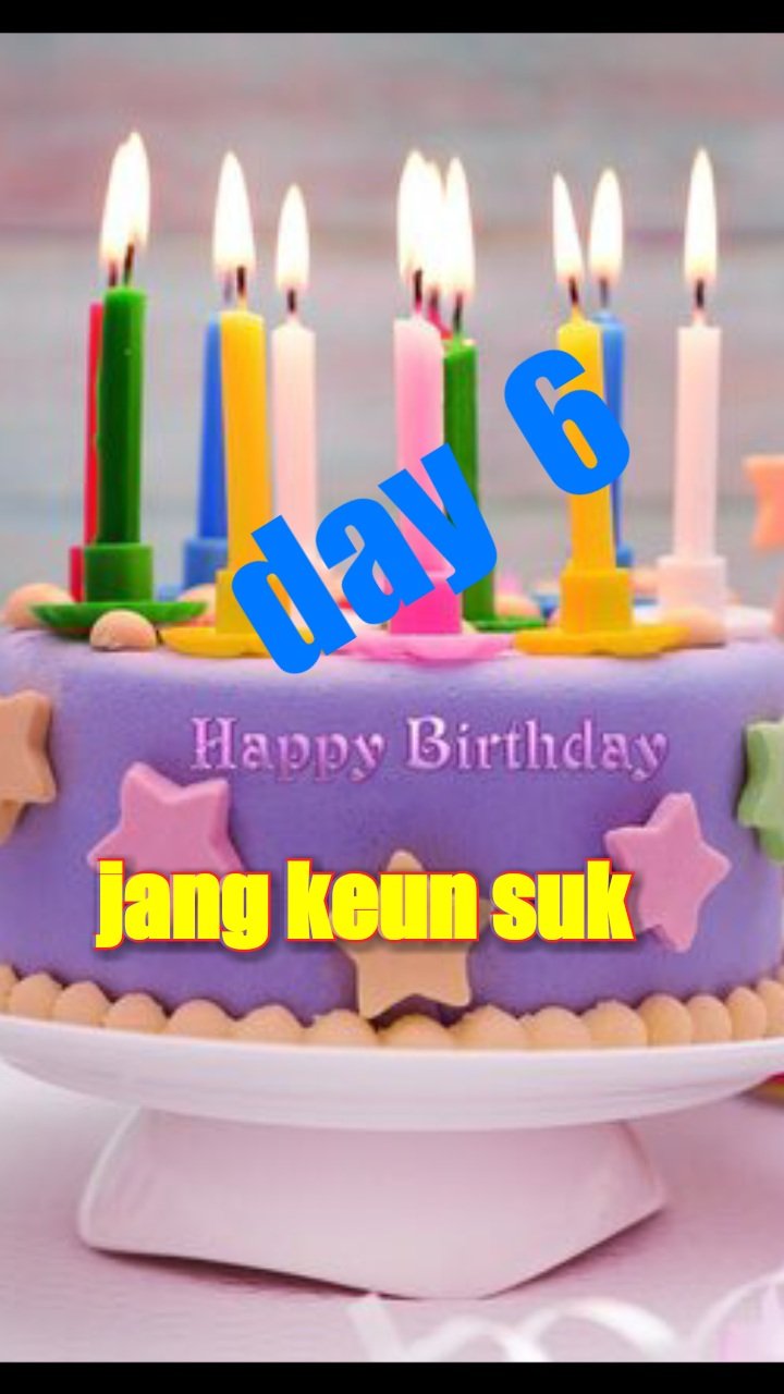 6 day 
happy birthday jang keun suk    