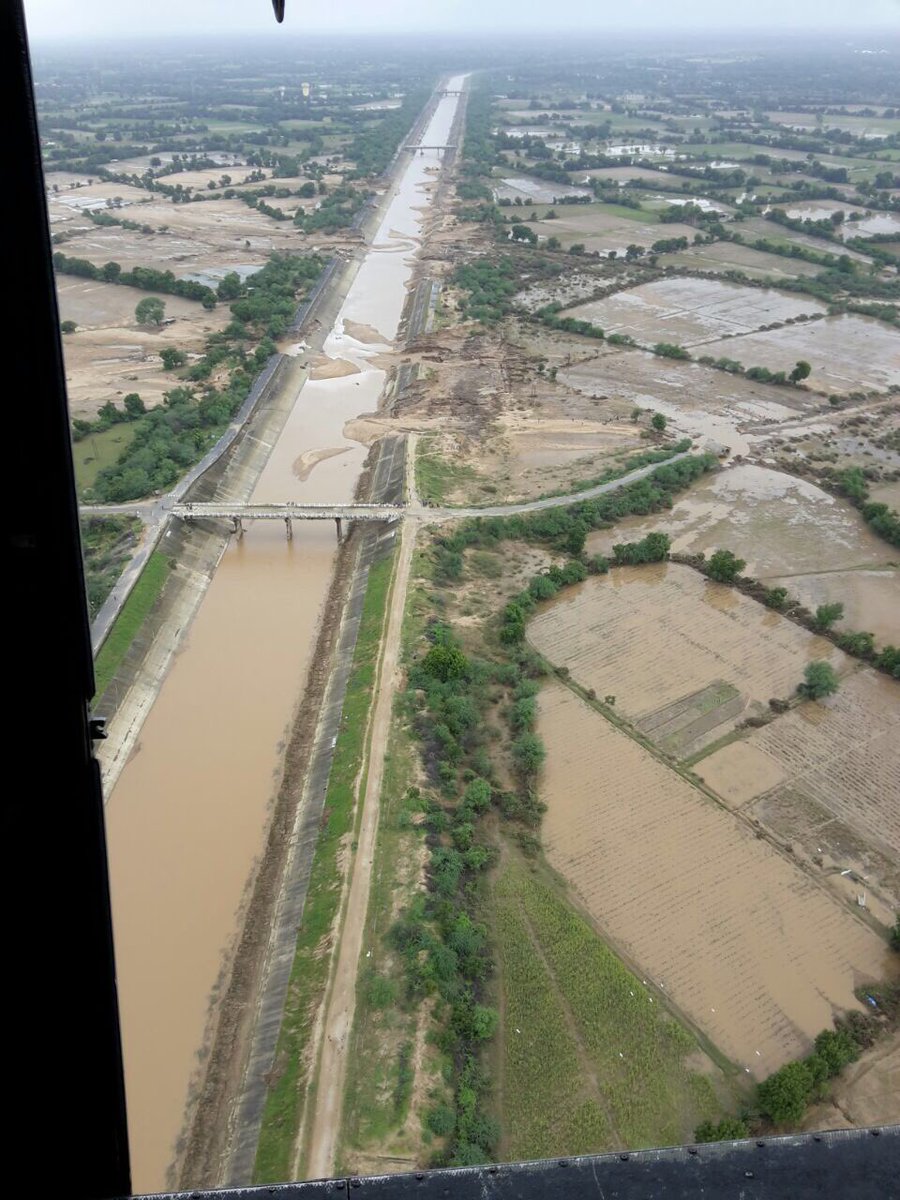 pkumarias's tweet photo. Aerial Survey done for Narmada canal #GujaratFloods https://t.co/t8j1SEqL4l