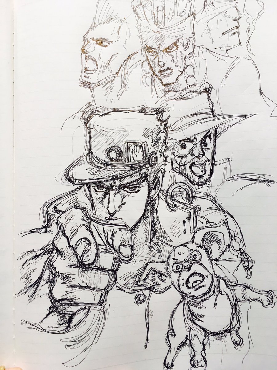 プラスはりきったディレクターにも描いてもらちゃいました!イラストに関わるスタッフが常駐してますので、興味ある方はぜひに!アドバイスも行えますよう♪ #ジョジョ #ジョジョの奇妙な冒険 #映画 #祝実写化 #チカホ #イベント #イラスト #7月30日