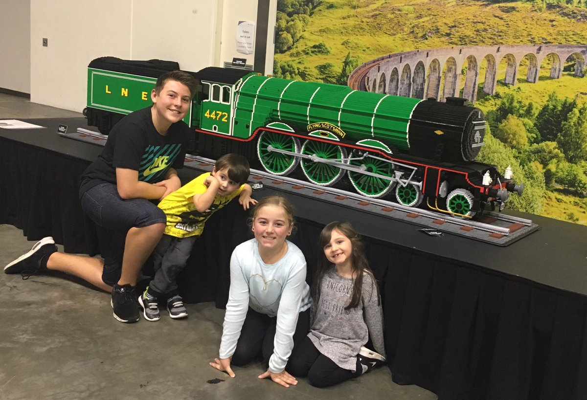 77Hawksley's tweet photo. Great day at the Lego Exhibition 😊 https://t.co/vgHAYNhCK4