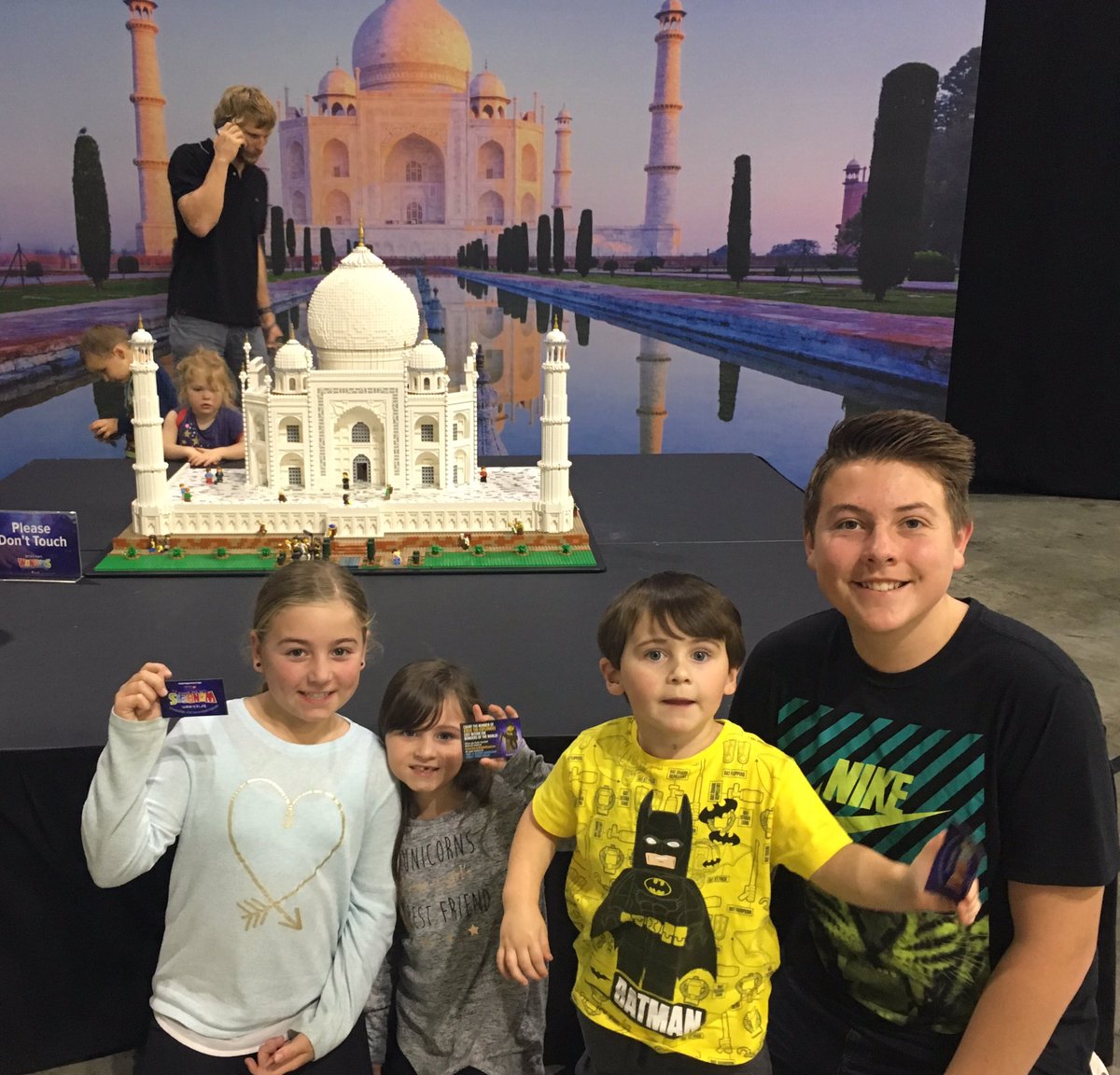 77Hawksley's tweet photo. Great day at the Lego Exhibition 😊 https://t.co/vgHAYNhCK4
