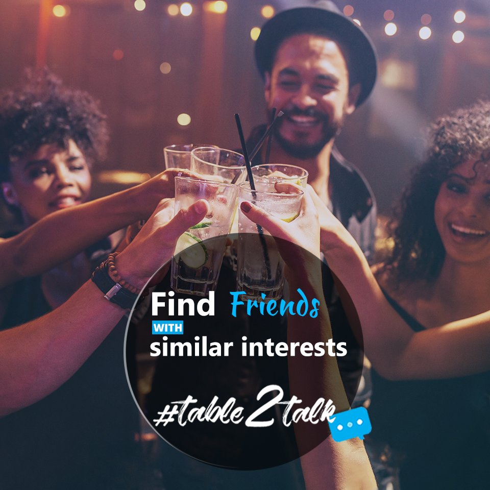 table2talk's tweet image. Visit #Table2Talk today and start finding some good and #TrueFriends having similar interest. #FriendsTable
bit.ly/2scFj7K