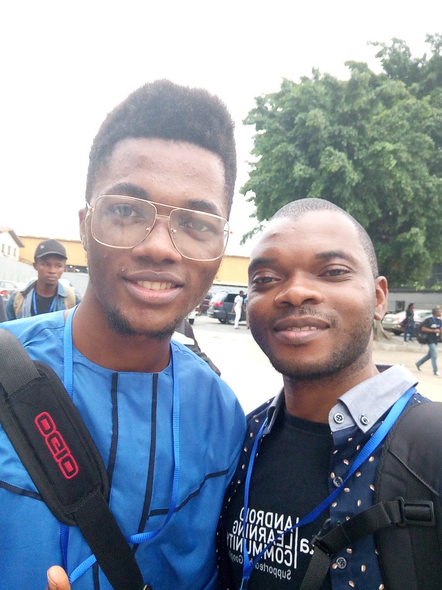 adetayo_james's tweet photo. With open source @Ace_KYD at #GDGLagosDevConf #Gathered https://t.co/sFJgPFhn7m
