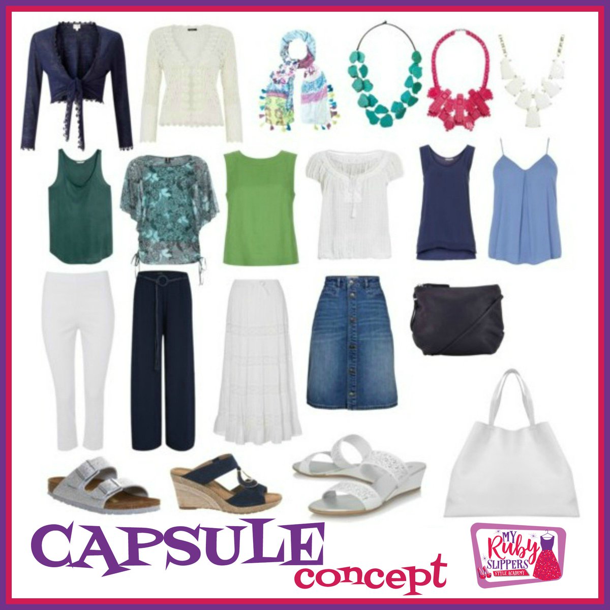 LisaNewport_FAB's tweet photo. Step 4 of my 5 Steps to Effortless Style. 72 outfits from 12 garments!!! #capsuleconcept #stylesavvy #lookgoodfeelfab https://t.co/ApICnITYn1