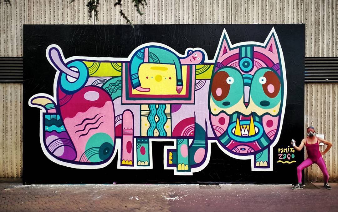 weareworkshopmx's tweet photo. Pablito Zago realiza este gran mural en las calles de Francia. #weareworkshop #weloverhisshit https://t.co/uku7VsplXX