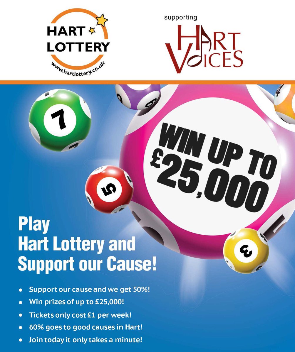 Have you got your tickets yet? 7 hours to go before tonight's draw. 
🏆🏆🥇🥇

hartlottery.co.uk/support/hart-v…