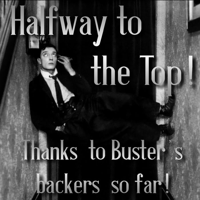 BusterMusical's tweet photo. A brand new show about Buster- now over 50% funded! So grateful for all the support. These Daydreams of telling Buster's tale could happen! https://t.co/IRajz7qamS