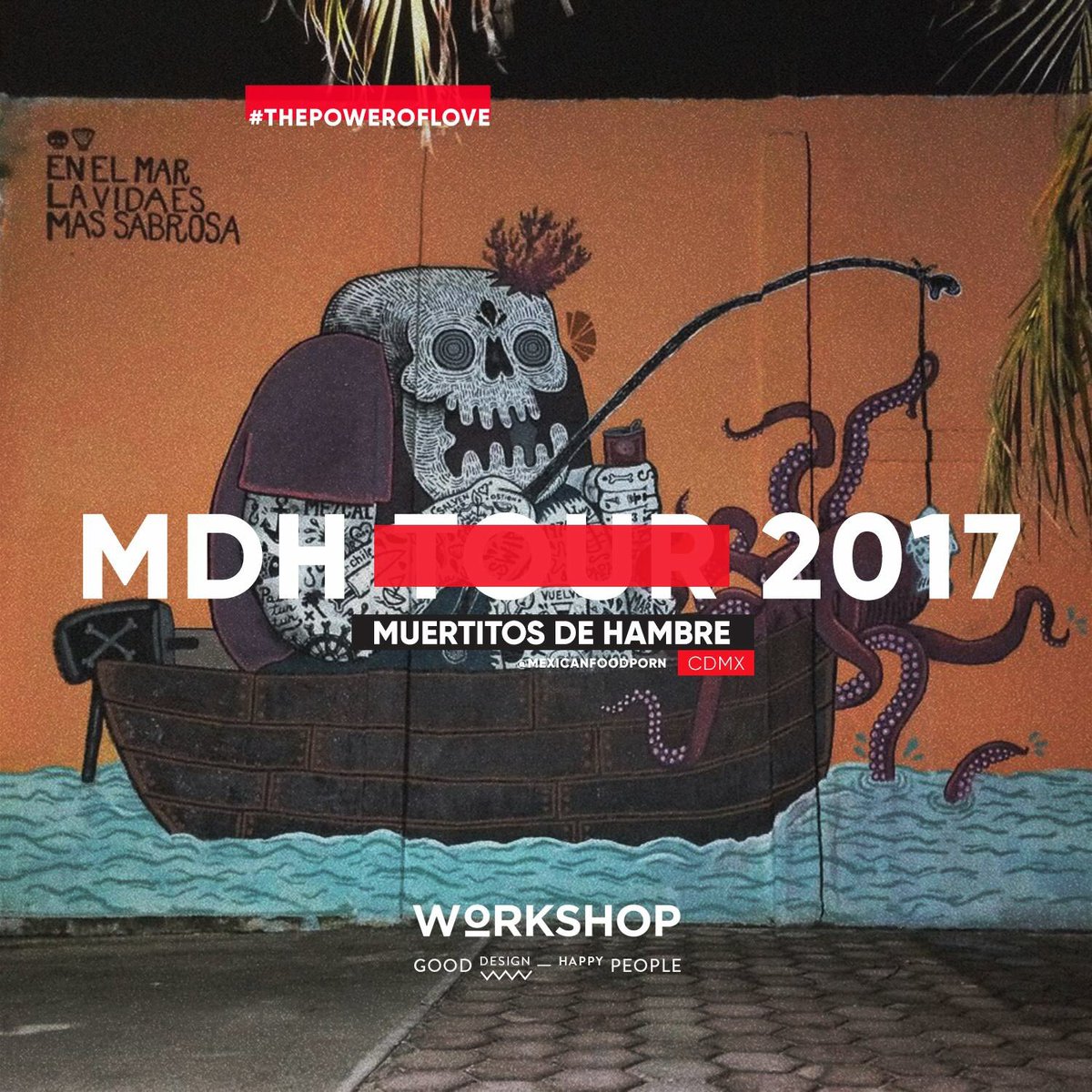 weareworkshopmx's tweet photo. Muertitos de Hambre gran ilustrador Mexicano nos visita desde la CDMX a Cancún visita nuestro FB #weareworkshop #welovethisshit https://t.co/n3p3ZXfnnA