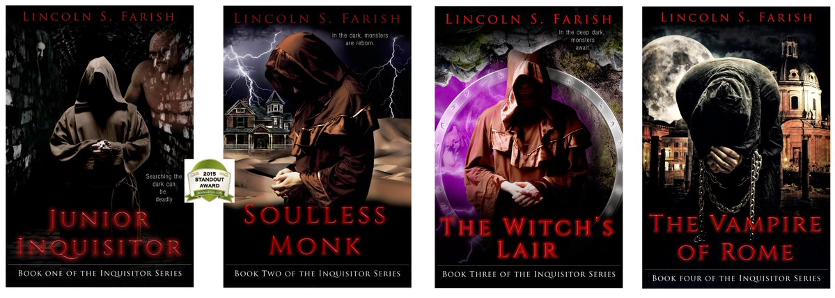 LincolnFarish's tweet photo. Dreading a weekend of despair and lassitude?
Make it thrilling instead
The Inquisitor Series
https://t.co/gKaQ8hoRlB 
#IARTG https://t.co/PxpMfOnYrH