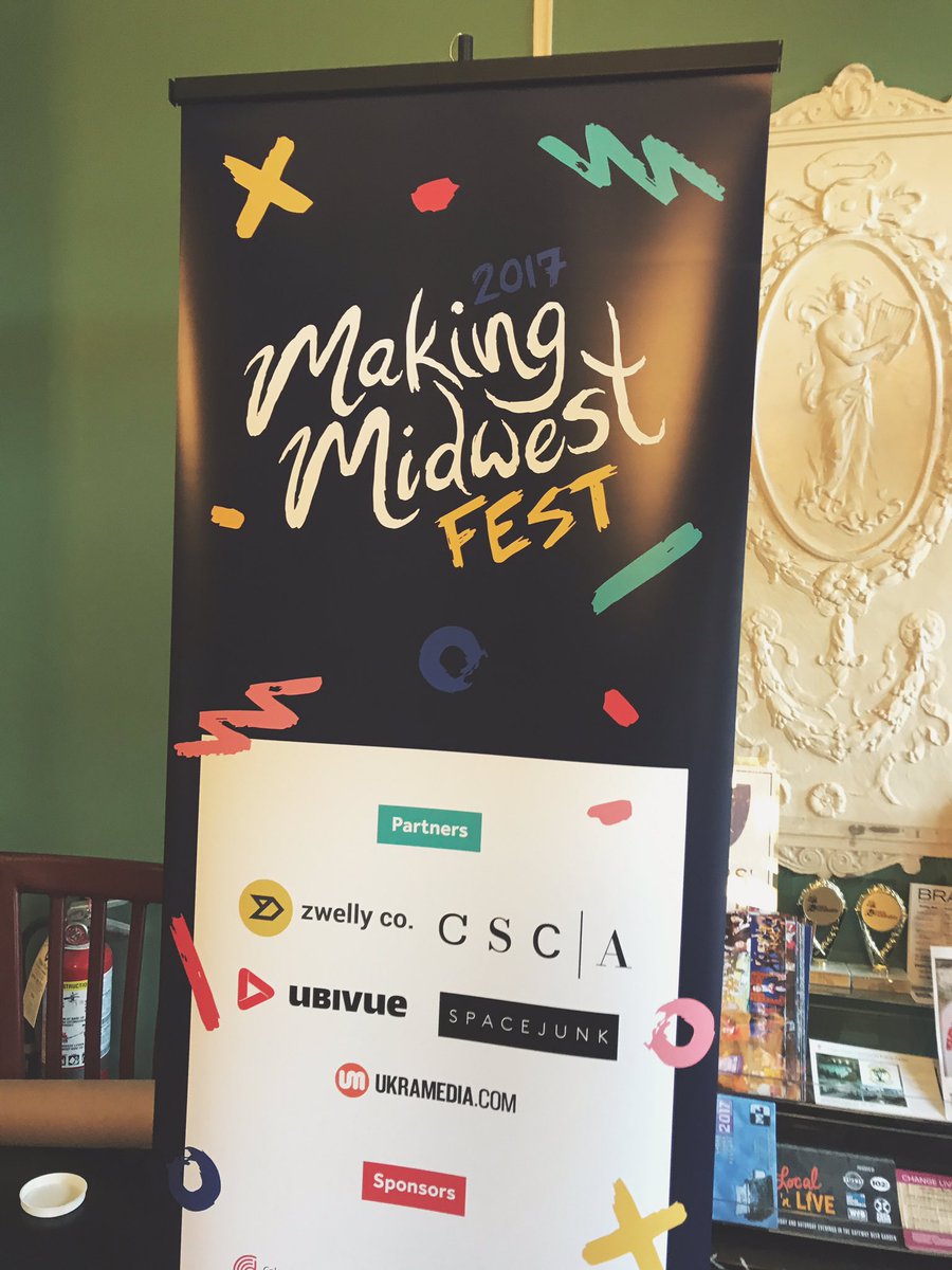 BrentGalloway's tweet photo. Out here at #MakingMidwestFest! https://t.co/obvd9n3pfX