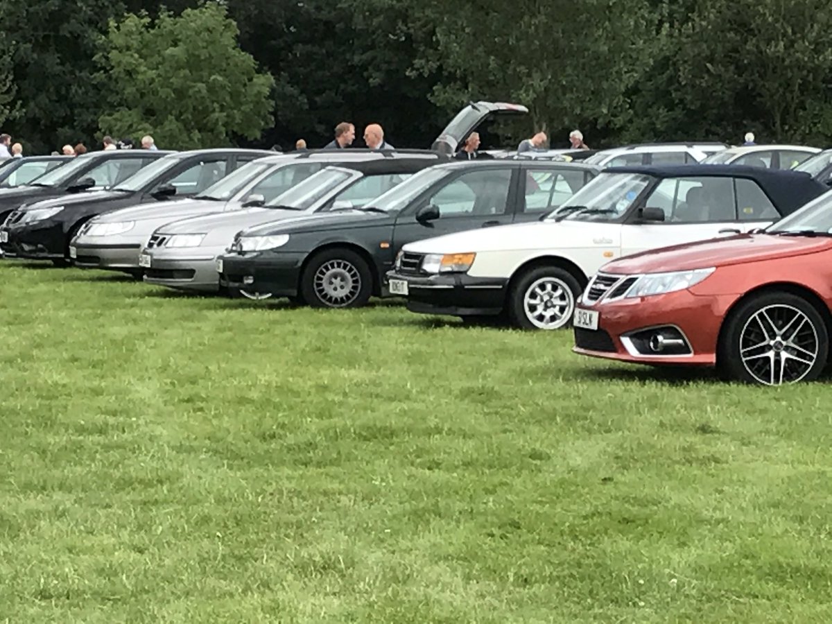 Fantastic turnout for the <a href="/SaabOwnersClub/">Saab Owners Club</a> #SaabFest and there is still tomorrow as well!