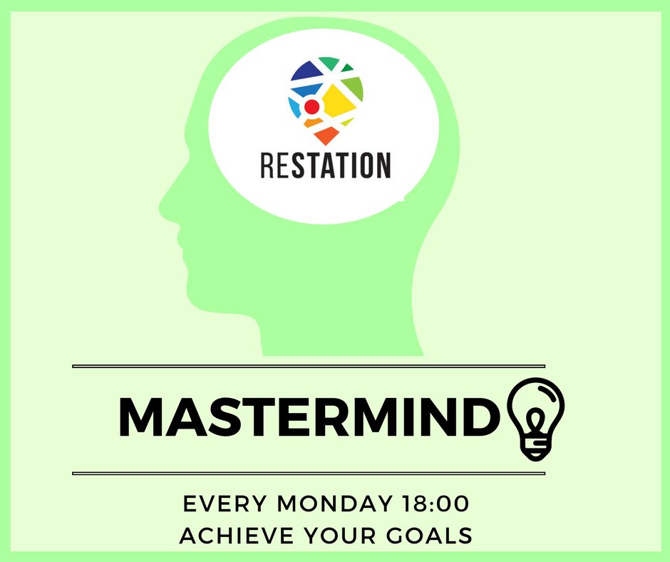 ReStationCo's tweet photo. Reminder for Mastermind every Monday! Come and join us and lets achieve our goals together.:-) #Restation #Remotework #DigitalNomads https://t.co/YaChY8EwN2