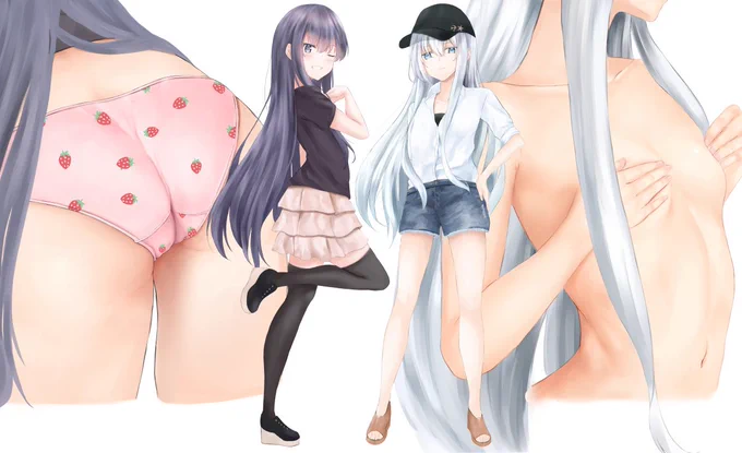 第六駆逐隊の服の中(暁&amp;響) #艦これ 
