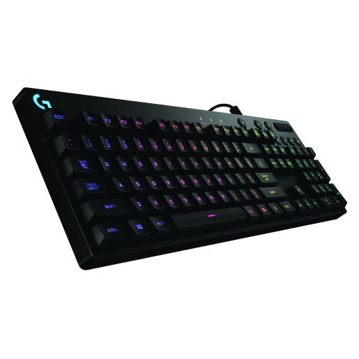 Maplin_WAC's tweet photo. Looking for a RGB #gaming keyboard? Look no further! The #logitech G810 Orion Spectrum is just £104.99! #Maplin https://t.co/LDkSLqN5sG