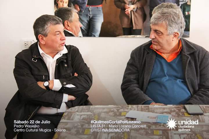 LozanoMarioE's tweet photo. Votar @UniCiudadanaAR es votar dirigentes de la coherencia de @HugoYasky como diputado nacional y @PedroWasiejko como diputado provincial https://t.co/QDVZgtMvPp