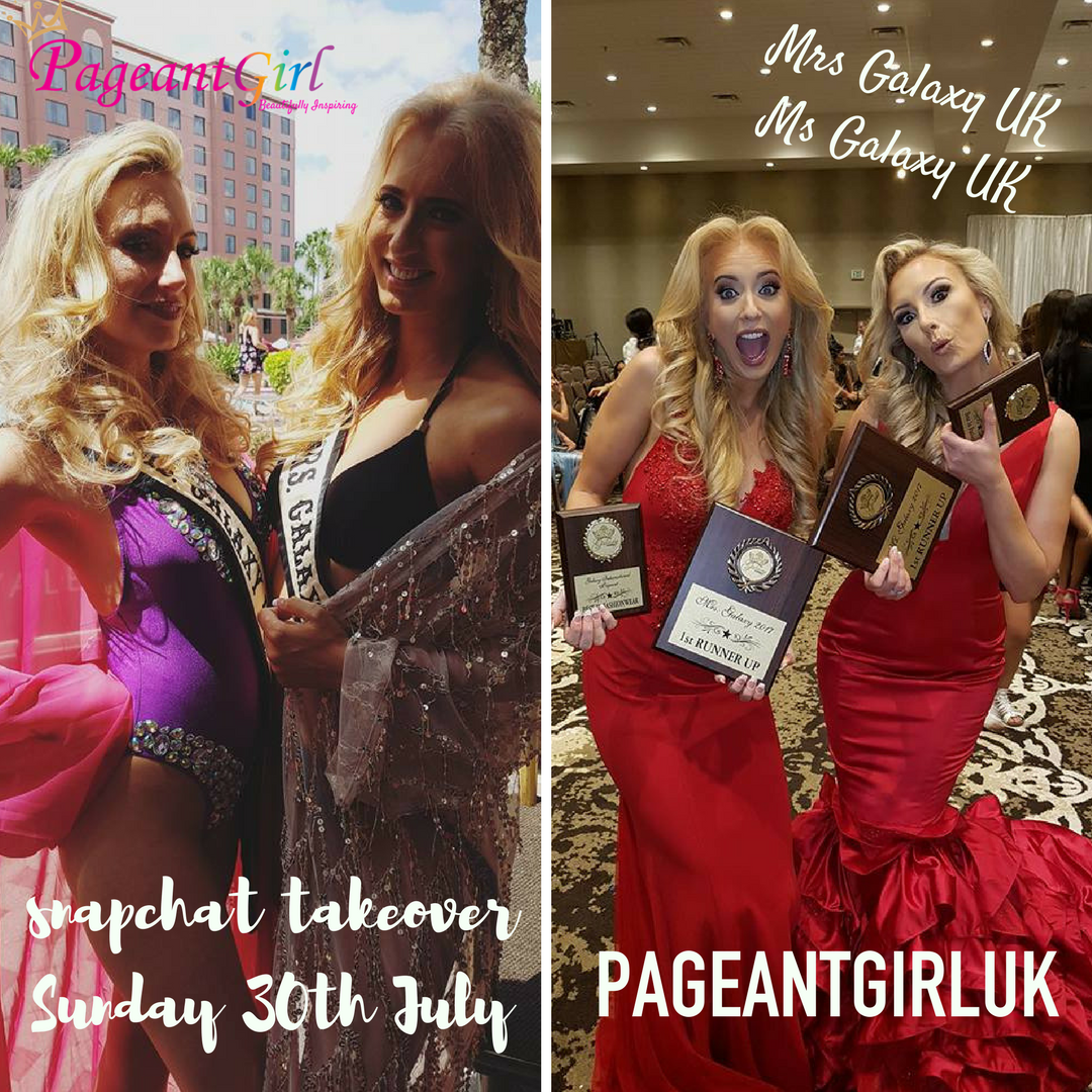 missgalaxyuk's tweet photo. Mrs Galaxy UK &amp; Ms Galaxy UK - @Tarnw &amp; @celena_wolfe, will be taking over the @PageantGirlUK snapchat tomorrow!

Get adding! https://t.co/OKCfyQavjl