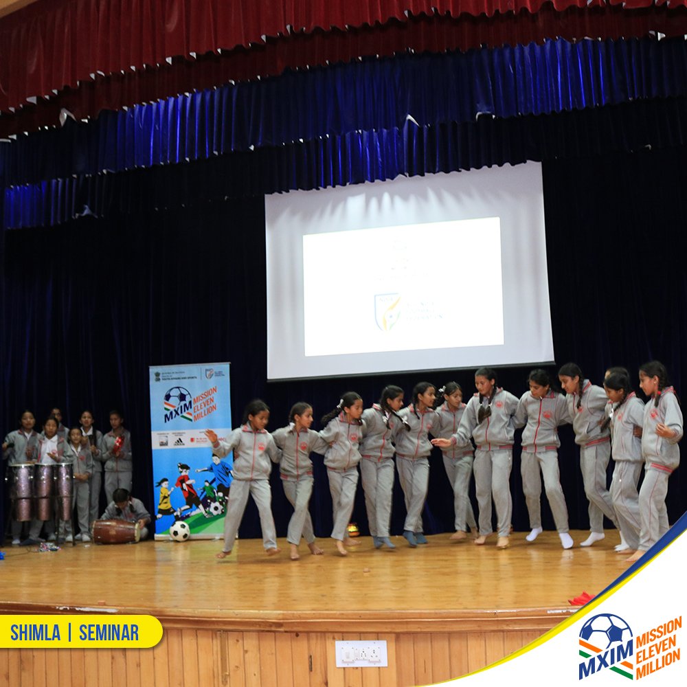 MXIMIndia's tweet image. We also had a special traditional dance performance by the students of Government Senior Secondary School Chhota Shimla. #MXIM