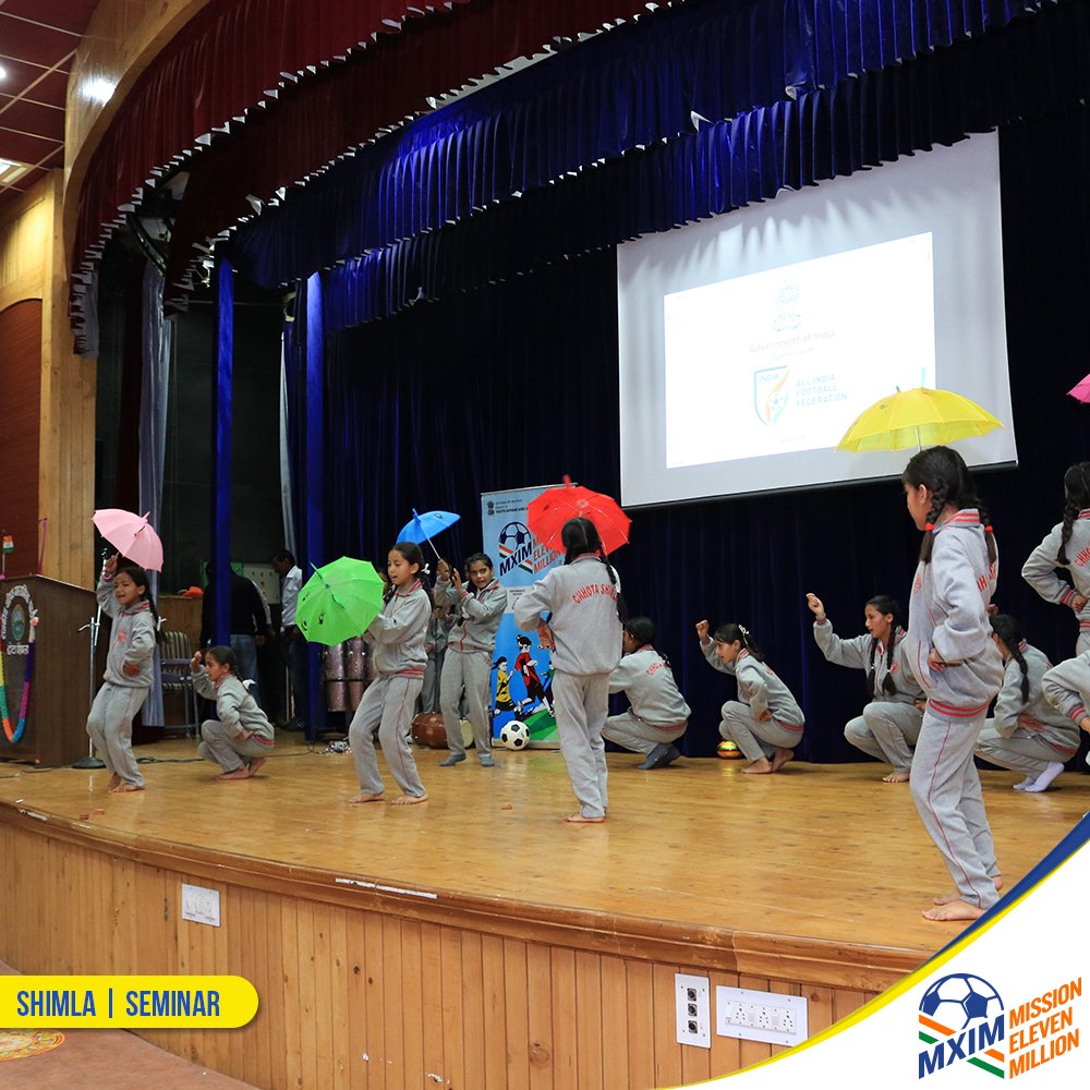 MXIMIndia's tweet image. We also had a special traditional dance performance by the students of Government Senior Secondary School Chhota Shimla. #MXIM