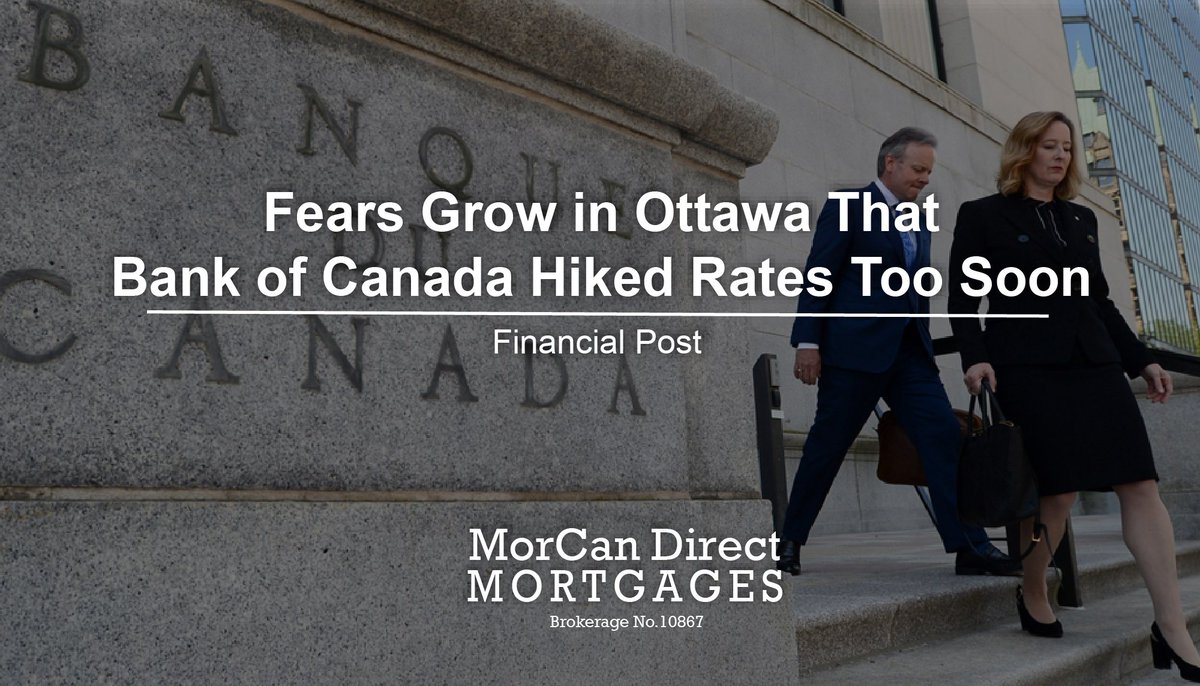 Morcan_Direct's tweet photo. Officials fear that higher borrowing costs could inadvertently trigger a downturn. https://t.co/E2IFwEv0le  #mortgage https://t.co/peuwqYfbZE