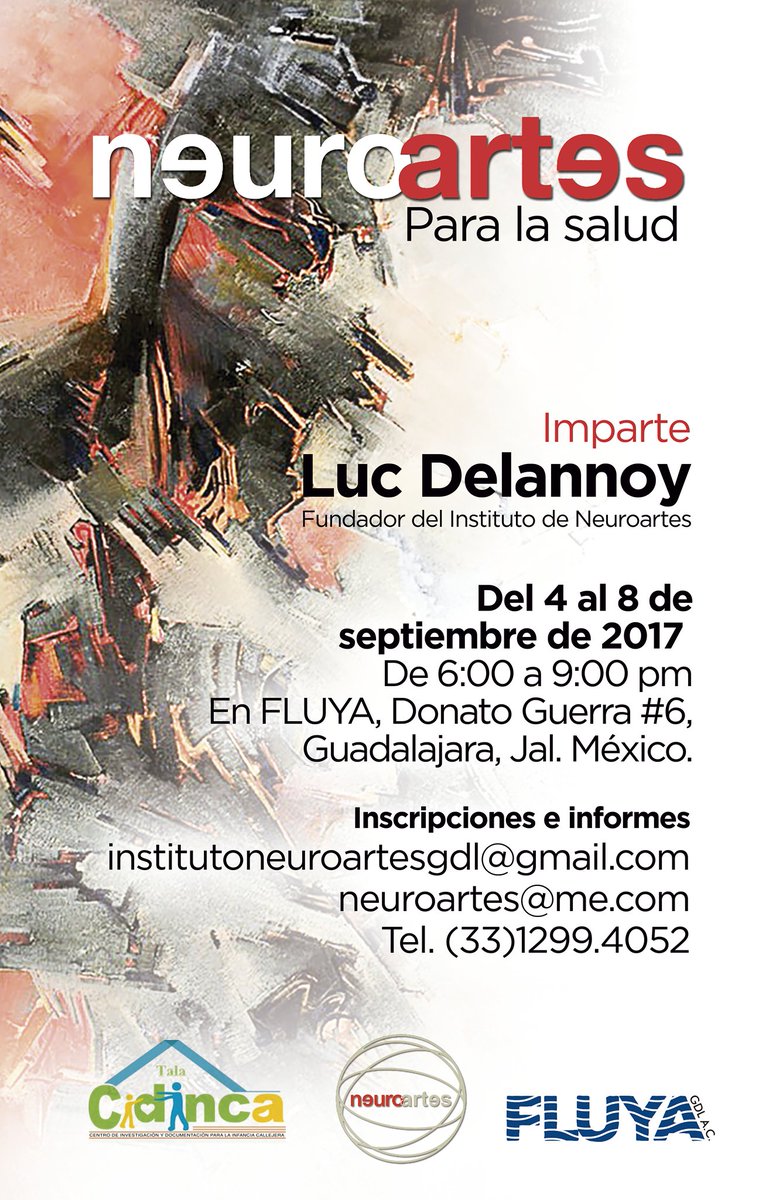 Luc Delannoy vuelve a Guadalajara, México con dos cursos.