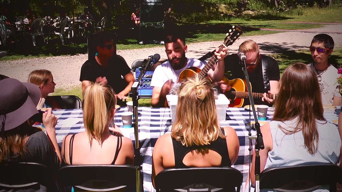 WMeridianMedia's tweet photo. Waiting for the next workshop to start? Check out some #FolkInTheField performances while you wait!

https://t.co/zG2nOMpQlt

#CFMF2017 https://t.co/Zctua4PLwv