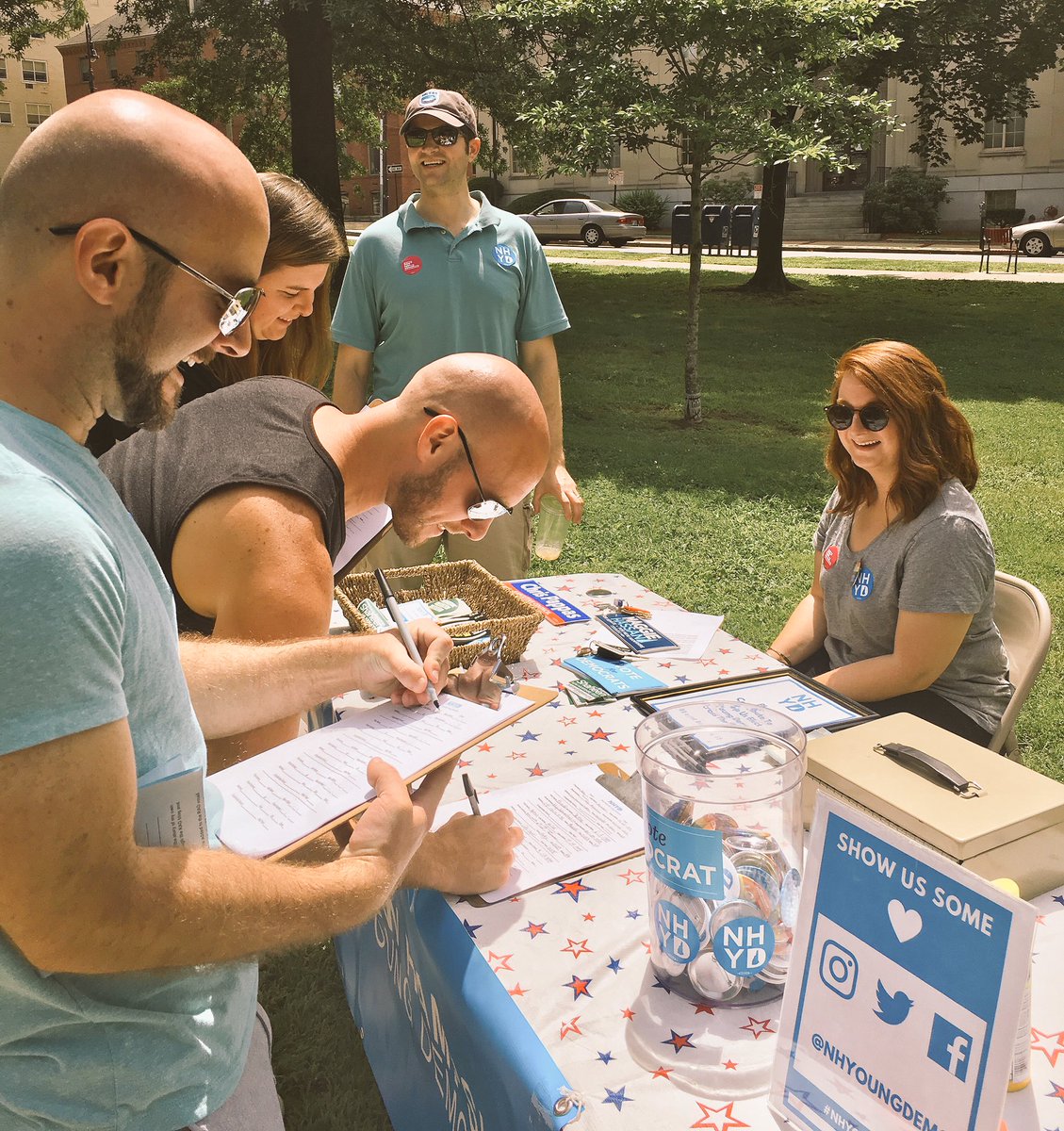 NHYoungDems's tweet photo. This week was a chilling example of why we need to support &amp; advocate #transrights. Stop by #NHYoungDems table at #transrallyNH #nhpolitics https://t.co/MpR1RnUm05