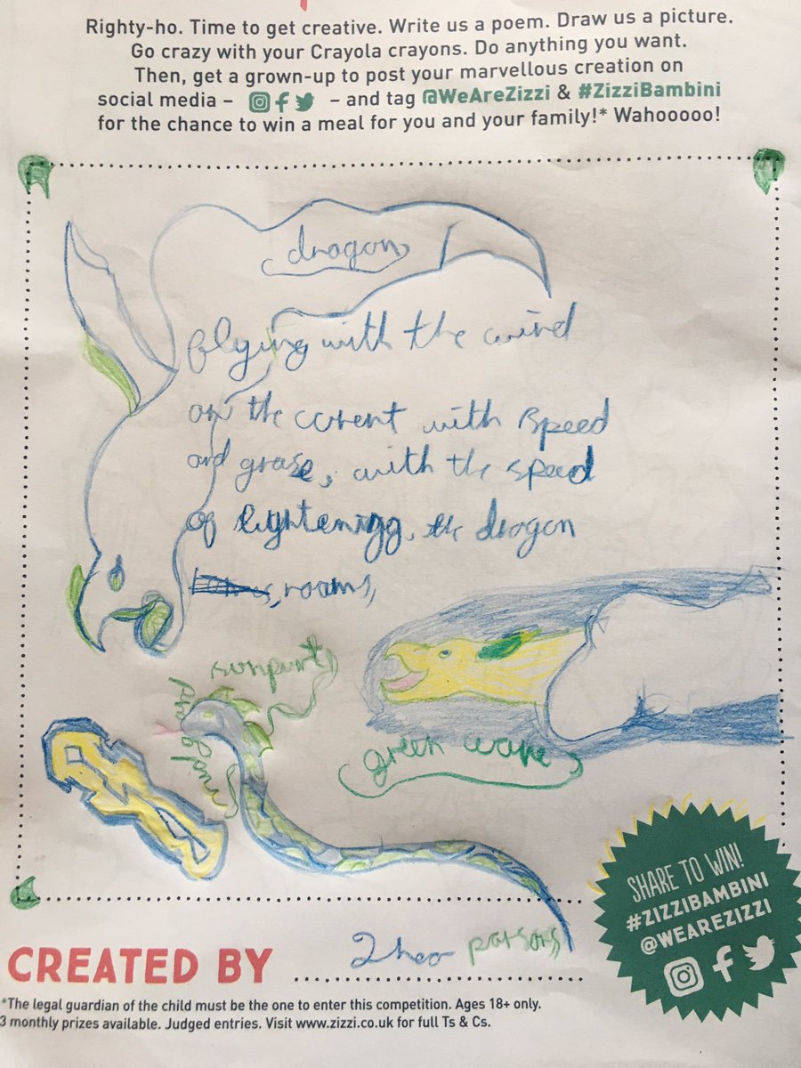 SebastianDAJP's tweet photo. Theo's drawing :-) playing with the wind on the current... the dragon roams #zizzibambini @WeAreZizzi https://t.co/QQ4yZ9l9vF