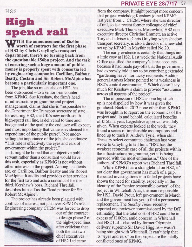 OccupyLondon's tweet photo. Something totally rotten at heart of the #hs2 project and growing hope that heads will roll
https://t.co/3C7AW5mTZ9 https://t.co/ReGypsW32u
