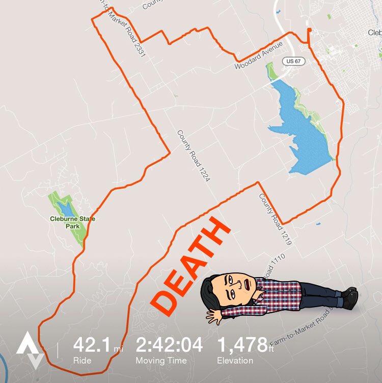 _hulu__'s tweet photo. Did the 41 mile #goatneck this morning. My longest ride yet, and my legs can tell. #specialized https://t.co/Y90bHTB67Z