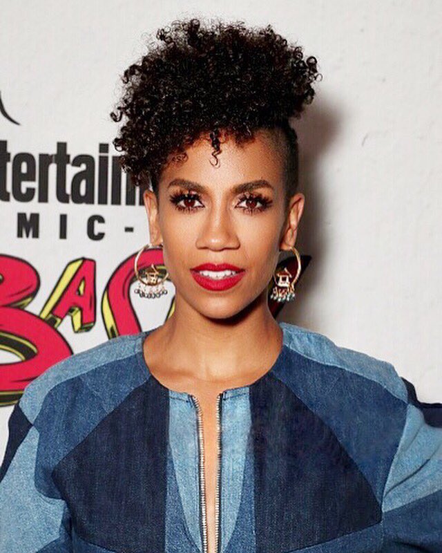 Kai0119's tweet photo. @Mi55Tipper @comic_con Day 3 #makeupbykai @takishahair on hair #comiccon #comiccon2017 #sdcc #sdcc2017 #theexpanse #syfy #dominiquetipper https://t.co/YDbzpVZnh1
