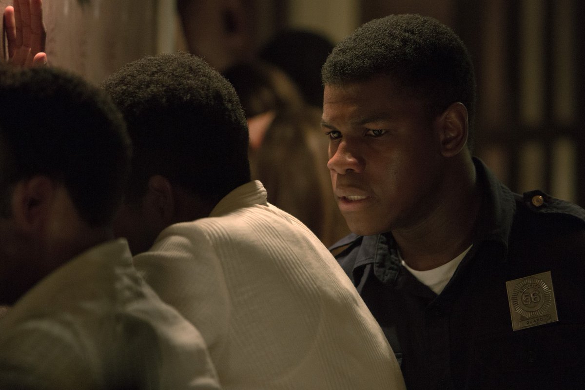 DetroitMovie's tweet photo. “I need you to survive the night.” See @JohnBoyega as Dismukes in #DETROITmovie. Now playing in select theaters. https://t.co/xJXRTTx5Ck