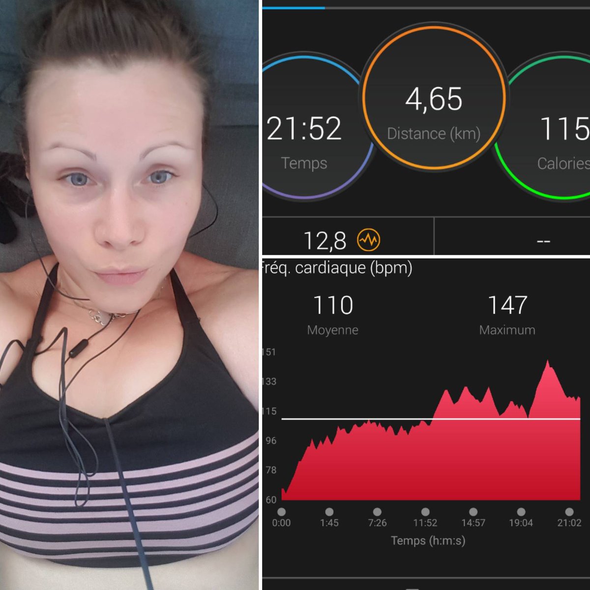 Lasourisbeaute's tweet photo. Oui j ai choisi le jour ou il fait 30 degre pour m y remettre 😂😂😂 #elliptique #sport #onsyremet https://t.co/3xJmJuOHBQ