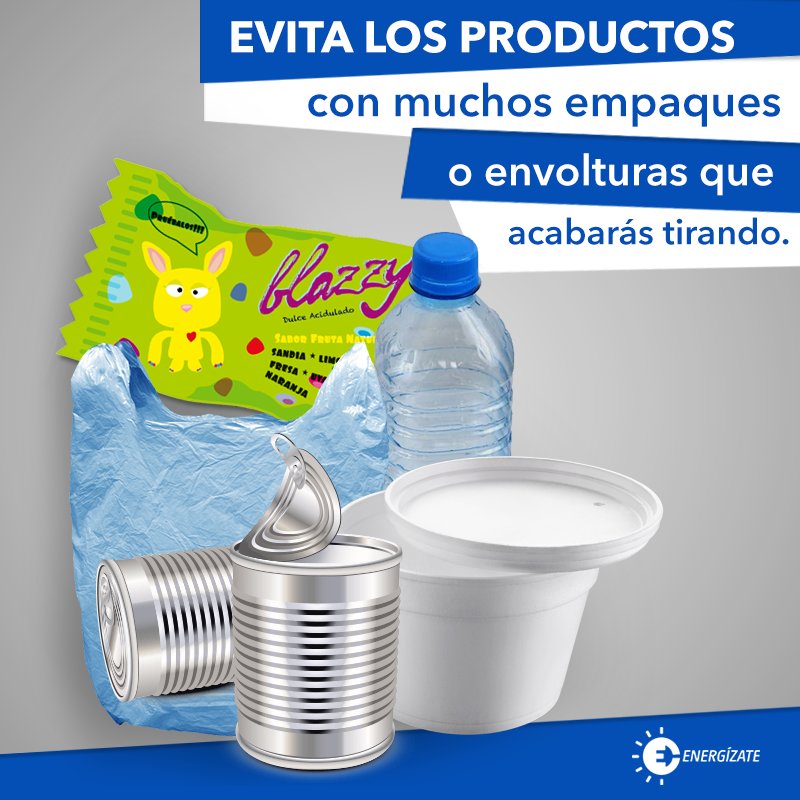 energizatesolar's tweet photo. El problema de la basura empieza por cada uno de nosotros, procura siempre reducir y reusar. #EcoTips https://t.co/h2TMg4U5X2