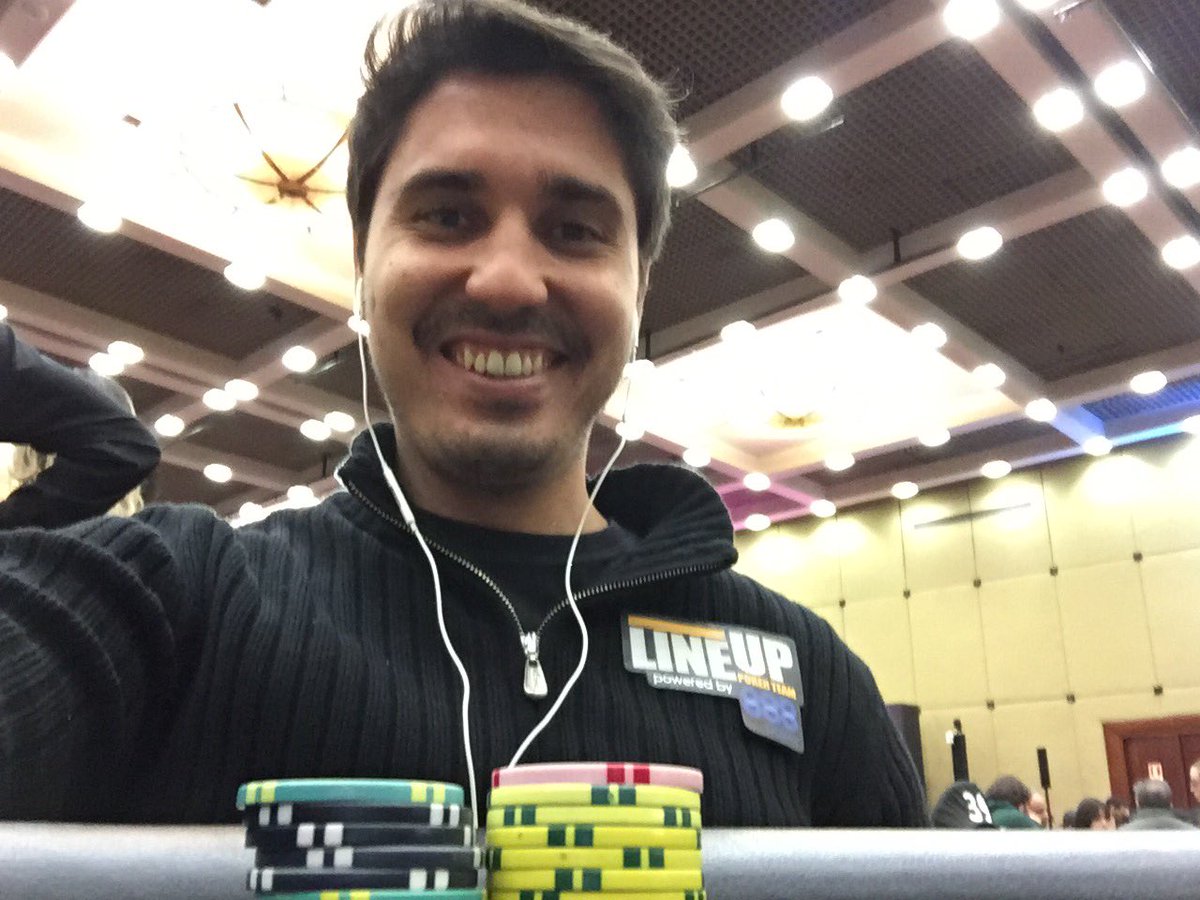 G_Chenaud's tweet photo. Valendo dia 1B do BSOP. Vamos buscar esse dia 2. Etapa explodiu e vai pagar uma nota ๐ฃ๐ฐ
#VoaLineUP ๐๐๐
#PokerNossaVida
#SistemaLineUP2.0 ๐ https://t.co/8kgFSfqnTH