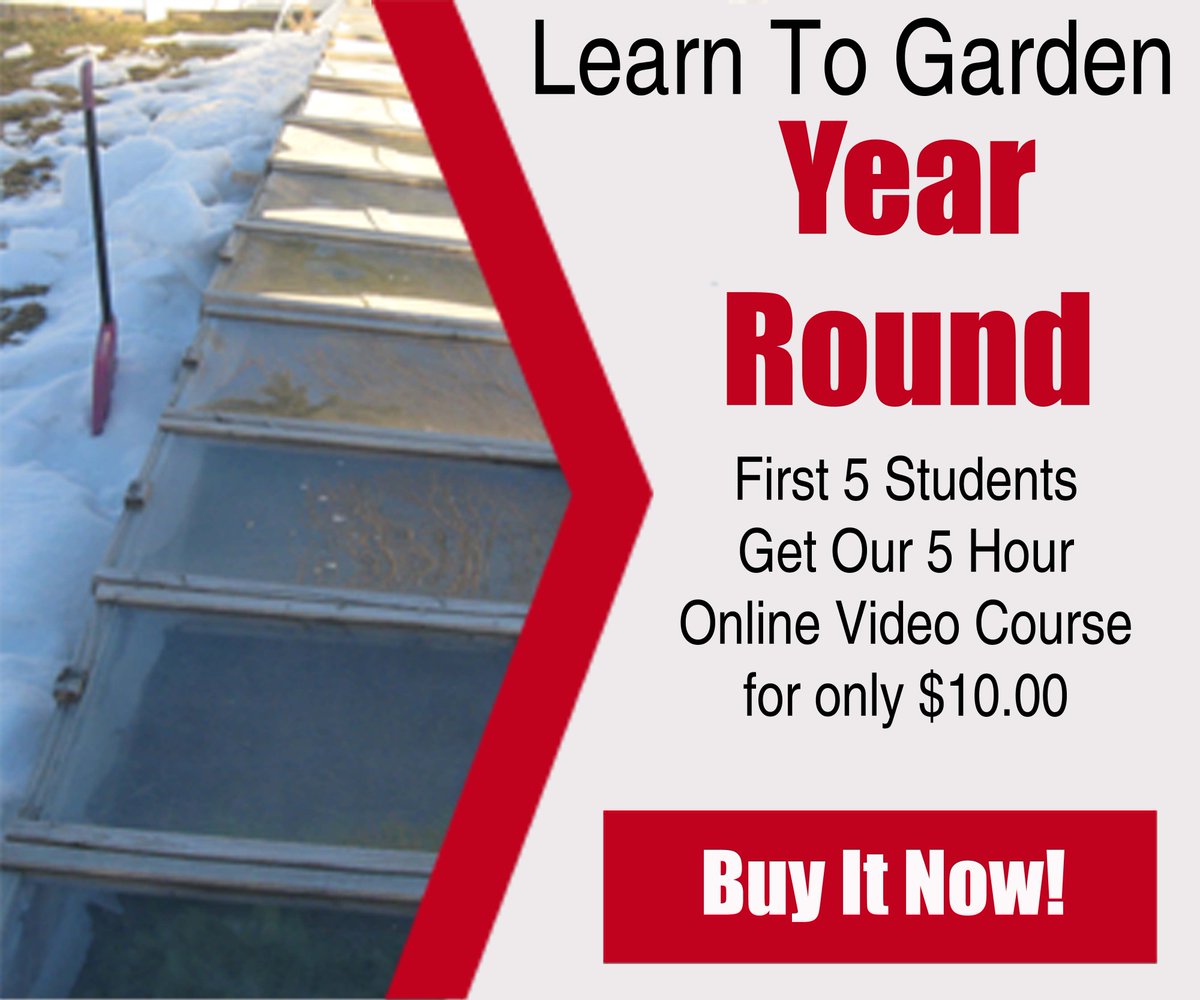 StoneyAcresBlog's tweet photo. Flash Sale $10- Year Round Gardening Course only $10 for the next 5 students! https://t.co/QERRWq2x1p #coupon #deals #gardening #videocourse https://t.co/aFiiY22kkQ