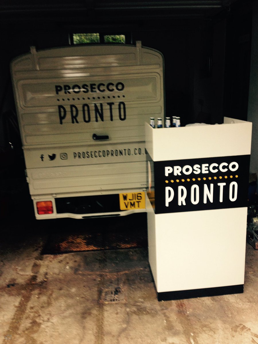 Thanks for a brilliant day guys just put the van to bed ready for another full day tomorrow #fizzitup #pronto